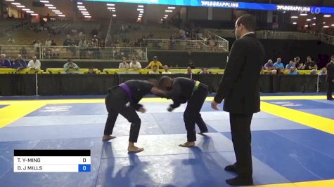 THOMAS YAT-MING LAM vs DELLONTA J MILLS 2024 Pan Jiu Jitsu IBJJF Championship