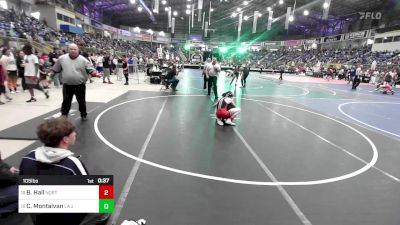 105 lbs Round Of 32 - Bronson Hall, North Fork vs Caleb Montalvan, La Junta