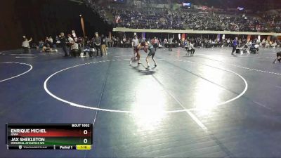 132 lbs Champ. Round 1 - Enrique Michel, Iowa vs Jax Shekleton, Immortal Athletics WC