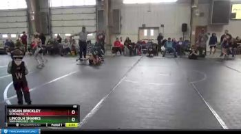 68 lbs Finals (2 Team) - Lincoln Shanks, Warhawks Red vs Logan Brickley, 84 Athletes