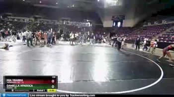 120 lbs Round 3 (4 Team) - Daniella Apadoca, Duran vs Mia Ybarra, Thorobred WC