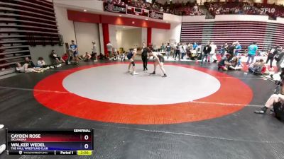 175 lbs Semifinal - Walker Wedel, The Hall Wrestling Club vs Cayden Rose, Oklahoma