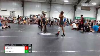 85 lbs Round 5 (8 Team) - Azariah Gervin, Alabama Elite vs Jeremiah Lopez, Reverence Wrestling Club