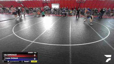 132 lbs Cons. Round 2 - Eli Gonzalez, IL vs Tyson Zvonar, IL