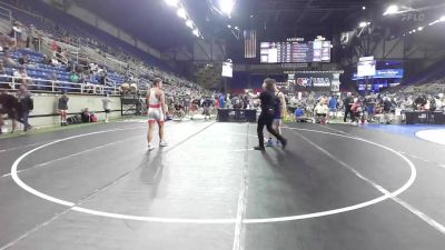 170 lbs Cons 32 #2 - Lucas Owczarczak, California vs Breyson Kelley, Wisconsin