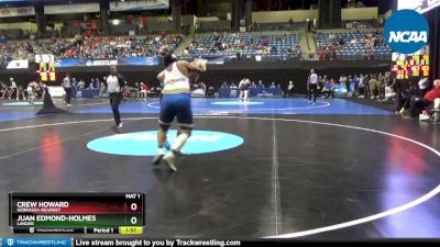 285 lbs Quarterfinal - Crew Howard, Nebraska-Kearney vs Juan Edmond-Holmes, Lander