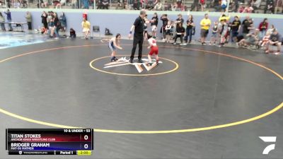 53 lbs Round 1 - Titan Stokes, Anchor Kings Wrestling Club vs Bridger Graham, Mat-Su Matmen