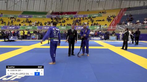 ROBSON COSTA SÁ vs LUIS FERLIN LOPES SILVA 2024 Brasileiro Jiu-Jitsu IBJJF