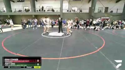 195 lbs Semifinal - Isiah Conner, Mountainside Wrestling Club (Youth Wrestling) vs Matt King, Team Aggression Wrestling Club