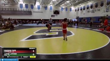113 lbs Round 5 (10 Team) - Maddox Tate, Scottsbluff vs Layne Latoski, Mead