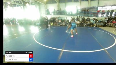 190 kg Rr Rnd 1 - Nixon Haas, Savage House WC vs Rolando Lira Jr., Delano Diablos WC