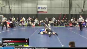 95 lbs Semis & 1st Wrestleback (8 Team) - Gavin Landers, Iowa Black vs Jon Gonzalez, Iowa Gold