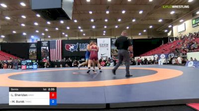 97 kg Semis - Lucas Sheridan, Army (WCAP) vs Micah Burak, TMWC