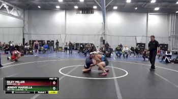 160 lbs Round 4 (6 Team) - Riley Miller, Rebellion vs Jeremy Marsella, Grit Mat Club Red