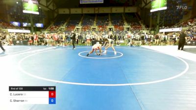 145 lbs Rnd Of 128 - Colton Lucero, Colorado vs Caleb Sharron, Nevada