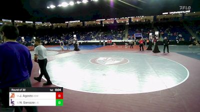 120 lbs Round Of 32 - Jordan Agosto, Agawam vs Nate Garozzo, Lincoln-Sudbury (HS)