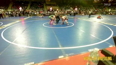 185 lbs Quarterfinal - Aislin Barnett, Standfast vs Kaylee's Thompson, Mulvane Jr. Wrestling Club