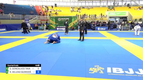 GABRIEL GONCALVES TAVARES vs RODRIGO HELENO GUIMARÃES FERREIR 2024 Brasileiro Jiu-Jitsu IBJJF