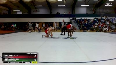 174 lbs Cons. Round 3 - Nick Costello, King`s College vs Shemar Armor, Bridgewater State