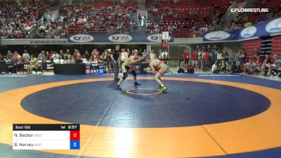 79 lbs 3rd Place - Nick Becker, Badger Regional Training Center vs Benjamin Harvey, West Point Wrestling Club