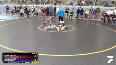 63 lbs Final - Coen Drake, Rogue Wrestling Club vs Noah Miller, Mat-Su Matmen