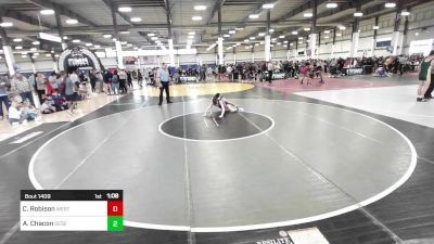 102 lbs Round Of 16 - Corbyn Robison, Westlake WC vs Alex Chacon, Desert Dogs WC