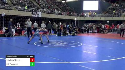 105 lbs Quarterfinal - Keaghan Hewitt, Manchester, PA vs Gavin Young, Old Bridge, NJ