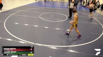 130 lbs Placement (4 Team) - Cayden Neisen, Little Falls vs MASON BREVIG, St. Charles