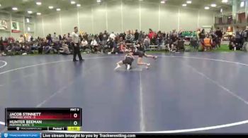 75 lbs Round 4 (6 Team) - Jacob Stinnett, Tennessee White vs Hunter Beeman, Montana White