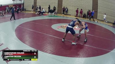 132-133 lbs 3rd Place Match - Christian Deleon, Basic vs Christopher Walker, Spring Valley