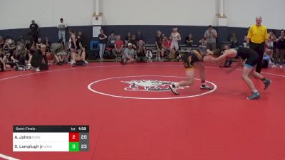 140 lbs Semifinal - Ayden Johns, Pursuit vs Scott Lamplugh Jr, Kraken