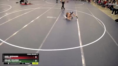 Cons. Round 2 - Drake Wilking, Flat Earth Wrestling Club vs Axel Seemann, Minnesota