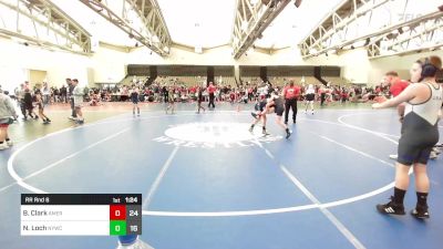 85 lbs Rr Rnd 6 - Brayden Clark, American MMAW vs Nicolas Loch, Neshaminy Youth Wrestling