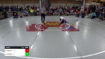 Round Of 16 - Dylan Martin, Camp Hill vs Jamison Chalot, Blossburg