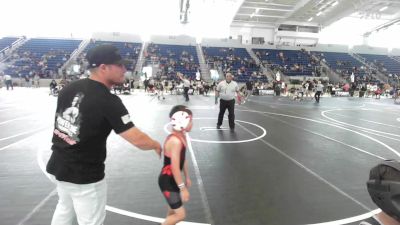 46 lbs Rr Rnd 3 - Nixon Mendoza, Coachella Valley WC vs Owen Deal, Powerline WC