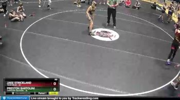 90 lbs Round 4 (6 Team) - Jake Strickland, Team Bear vs Preston Bartolini, Carolina Reapers