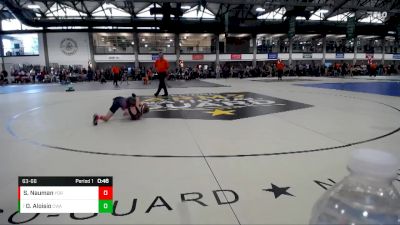 63-66 lbs Quarterfinal - Owen Aloisio, Contenders Wrestling Academy vs Sam Nauman, Yorkville