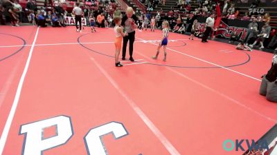 55 lbs Quarterfinal - Bexley Leisinger, Choctaw Ironman Youth Wrestling vs Tucker Jenkins, Tonkawa Takedown Club