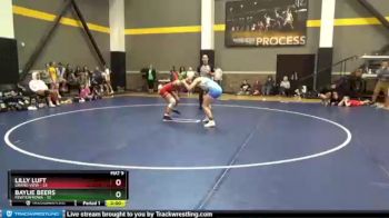 136 lbs Round 3 (3 Team) - Lilly Luft, Grand View vs Baylie Beers, FEWTeamIowa