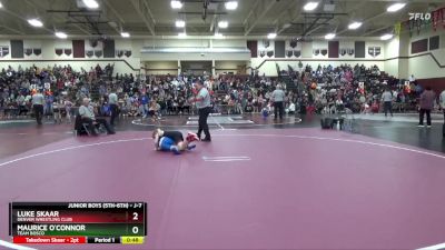 J-7 lbs Cons. Semi - Maurice O`Connor, Team Bosco vs Luke Skaar, Denver Wrestling Club