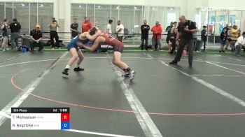 68 kg 5th Place - Thor Michaelson, NWWC vs Ryder Rogotzke, East Ridge