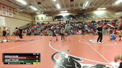 87 lbs Quarterfinal - Henry Taylor, Lake Stevens Wrestling Club vs Joshua Eller, Team Aggression Wrestling Club