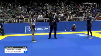 LAVINIA FRANCESCONI BARBOSA vs MAYSSA CALDAS PEREIRA BASTOS 2021 World IBJJF Jiu-Jitsu No-Gi Championship