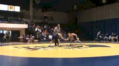 133 lbs match Matt Nelson Virginia vs. Josh Yurastis Drexel