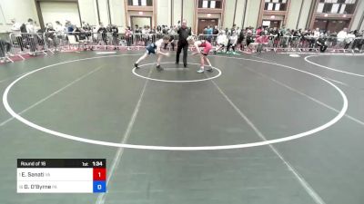 120 lbs Round Of 16 - Evan Sanati, Va vs Declan O'Byrne, Pa