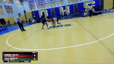 126 Gold 1st Place Match - Gabriel Tellez, Southwest Miami vs Cruz Grijalva, Colquitt County