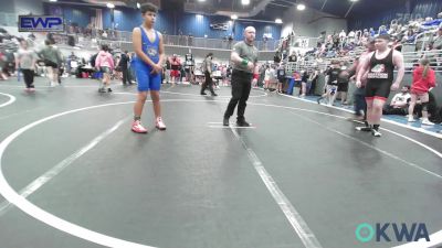 Semifinal - KEVIN LINVILLE Jr, Skiatook Bulldog Wrestling vs Aiden Alfry, Newkirk Takedown Club