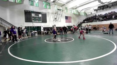 101 lbs Round Of 16 - Katherine Hernandez, Bell Gardens vs Ruby Hubbard, Norwalk