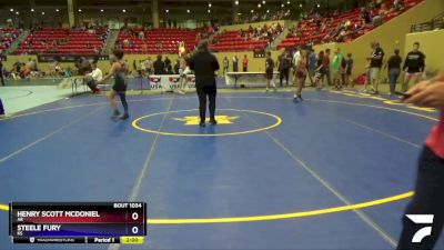 98 lbs Quarterfinal - Henry Scott McDoniel, AR vs Steele Fury, KS