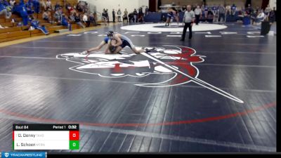 132 lbs Cons. Round 2 - Damon Denny, Tahoma vs Lute Schoen, Mount Rainier